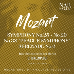Обложка для Rias Sinfonieorchester Berlin, Otto Klemperer - Symphony No. 25 in G Minor, K. 183, IWM 559: II. Andante