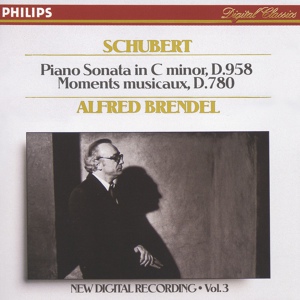 Обложка для Alfred Brendel - Schubert: 6 Moments musicaux, Op. 94 D.780 - No. 3 in F minor (Allegro moderato)