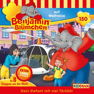 Обложка для Benjamin Blümchen - Kapitel 05: auf Weltreise (Folge 150)