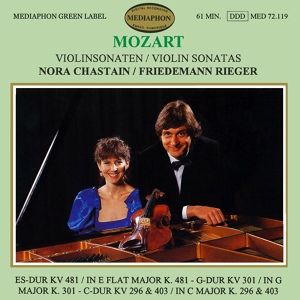 Обложка для Nora Chastain, Friedemann Rieger - Violin Sonata No. 30 in C Major, K. 403/385c: I. Allegro moderato