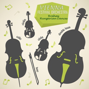 Обложка для Vienna Festival Orchestra - Hungarian Dance No. 12, 17, 8 & 21