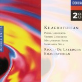 Обложка для Ruggiero Ricci, London Philharmonic Orchestra, Anatole Fistoulari - Khachaturian: Violin Concerto in D Minor - 2. Andante sostenuto