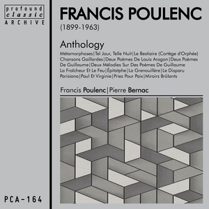 Обложка для Francis Poulenc - Deux poèmes de Louis Aragon, FP 122: I. C