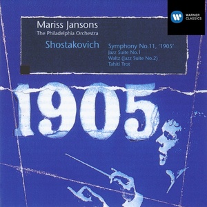Обложка для Philadelphia Orchestra, Mariss Jansons - Shostakovich: Symphony No. 11 in G Minor, Op. 103 "The Year 1905": I. The Palace Square