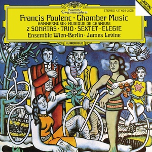 Обложка для Karl Leister, James Levine - Poulenc: Sonata for Clarinet and Piano - 1. Allegro tristement
