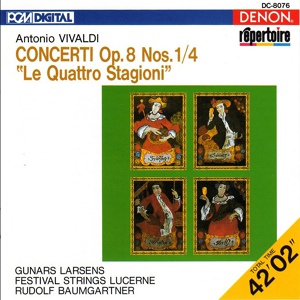 Обложка для Rudolf Baumgartner, Festival Strings Lucerne, Antonio Vivaldi - Concerto No. 2 in G Minor, "L'Estate": III. Presto