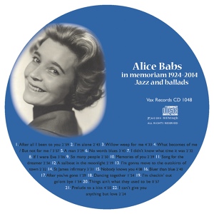 Обложка для Alice Babs, Duke Ellington Orchestra - Things Ain't What They Used to Be