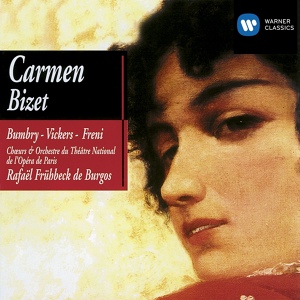 Обложка для Rafael Frühbeck de Burgos feat. Bernard Gontcharenko, Grace Bumbry, Jon Vickers - Bizet: Carmen, Act 1: "Eh bien ! vous avez entendu ?" (Zuniga, Carmen, Don José)