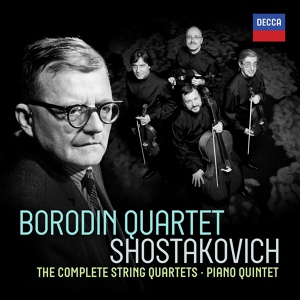 Обложка для Borodin Quartet - Shostakovich: String Quartet No. 3 in F Major, Op. 73 - 5. Moderato