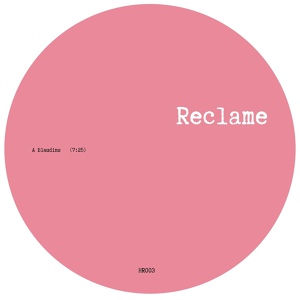 Обложка для Reclame - Blaudins