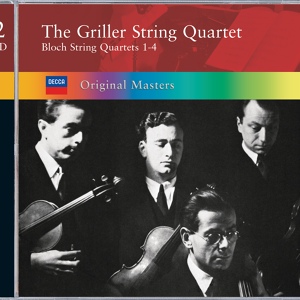 Обложка для Griller Quartet - Bloch: String Quartet No. 1 - 1. Andante moderato