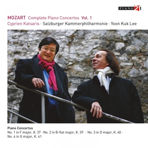 Обложка для Salzburger Kammerphilharmonie, Yoon Kuk Lee, Cyprien Katsaris - Piano Concerto No. 2 in B-Flat Major, K. 39: I. Allegro spiritoso