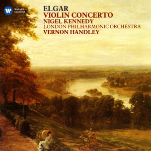 Обложка для London Philharmonic Orchestra. Vernon Handley - conductor. Nigel Kennedy - violine - Violin Concerto in B minor, op. 61 by Edward Elgar. 1st Movement "Allegro"