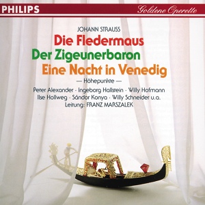 Обложка для Sándor Kónya, Chor, Großes Operettenorchester, Franz Marszalek - J. Strauss II: Die Fledermaus - Einleitung - Täubchen, das entflattert ist