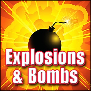 Обложка для Sound Effects Library - Explosion - Photon Energy Collision, Sci Fi Space Explosions