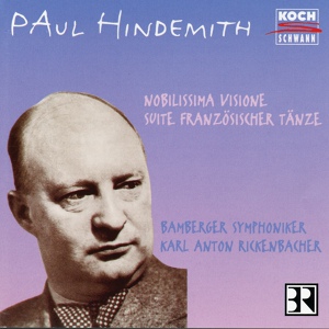 Обложка для Bamberger Symphoniker, Karl Anton Rickenbacher - Hindemith: Suite Of French Dances - Tourdion