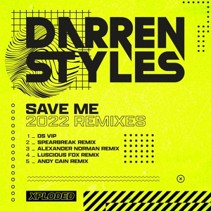 Обложка для Darren Styles - Save Me 2022