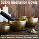 Обложка для 528Hz Meditation Bowls - Secret Monk Rituals