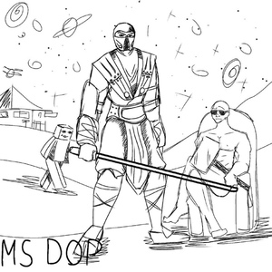Обложка для Ms Dop - Плохие персонажи (feat. Lil Want)