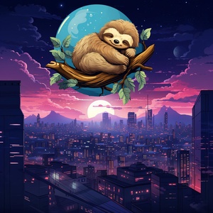 Обложка для Lazy Sloth Sounds - Calm Astral Drift