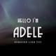 Обложка для Hello I'm Adele - Someone Like You