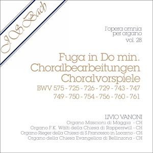 Обложка для Livio Vanoni - In dulci jubilo, BWV 751