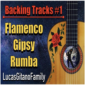Обложка для LucasGitanoFamily - Flamenco Buleria in Dm (Backing Track)