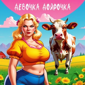 Обложка для DJ Belyash feat. Lovelaz - Девочка доярочка