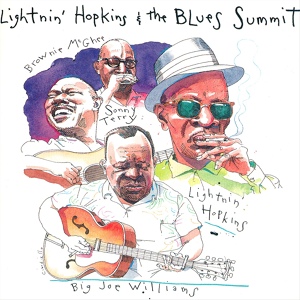 Обложка для Lightnin' Hopkins, Brownie McGhee, Sonny Terry & Big Joe Williams - First Meeting