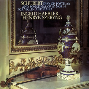Обложка для Henryk Szeryng, Ingrid Haebler - Schubert: Violin Sonatina in D Major, D. 384 - II. Andante
