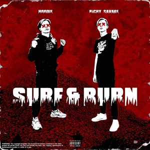 Обложка для Richy Savage, Hoodie - Surf & Burn