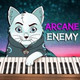 Обложка для Grim Cat Piano - Enemy (Imagine Dragons and Jid)
