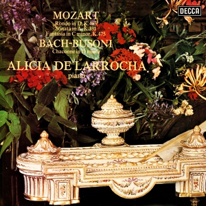 Обложка для Alicia de Larrocha - Mozart: Piano Sonata No. 11 in A Major, K. 331 - 1. Theme (Andante grazioso)