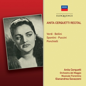 Обложка для Anita Cerquetti, Orchestra del Maggio Musicale Fiorentino, Gianandrea Gavazzeni - Spontini: Agnes von Hohenstaufen - adapt & trans. Frazzi - O re dei cieli