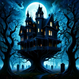 Обложка для The Haunted House - Dewy