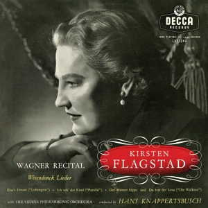 Обложка для Kirsten Flagstad, Wiener Philharmoniker, Hans Knappertsbusch - Wagner: Wesendonck Lieder, WWV 91 - Schmerzen