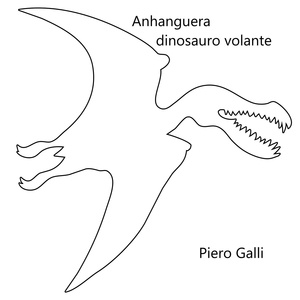 Обложка для Piero Galli - Anhanguera dinosauro volante