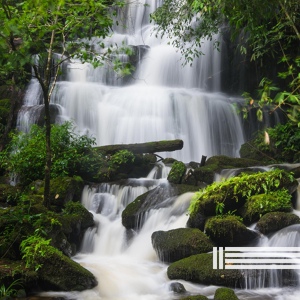 Обложка для Sound Of Waterfall, Waterfall Sounds Reserve, Sounds of Nature Zone - Waterfall Meditation (Loopable)