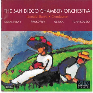 Обложка для San Diego Chamber Orchestra, Donald Barra - Preghiera Theme And Variations