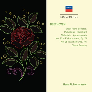 Обложка для Hans Richter-Haaser - Beethoven: Piano Sonata No. 21 in C, Op. 53 -"Waldstein" - 1. Allegro con brio
