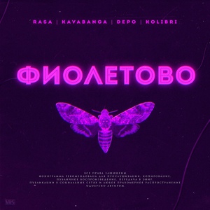 Обложка для RASA, Kavabanga Depo Kolibri - Фиолетово