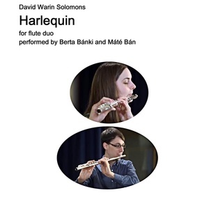 Обложка для Berta Banki, Mate Ban - Harlequin for flute duo