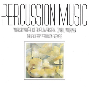 Обложка для The New Jersey Percussion Ensemble - David Saperstein: Antiphonies for Percussion (1972)