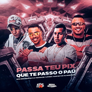 Обложка для Mc Natan SB, Mc Lovera, MC CAIO DA VM, MC NEGUINHO DA V.A - Passa Teu Pix Que Te Passo o Pau