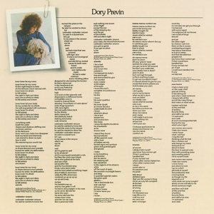 Обложка для Dory Previn - Lover Lover Be My Cover