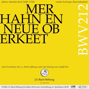 Обложка для Orchester der J.S. Bach-Stiftung, Rudolf Lutz, Dominik Wörner - 3. Rezitativ (Bass) - Nu, Mieke, gib dein Guschel immer her