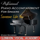 Обложка для London Vocal Academy - Someone Like You ('Adele' Piano Accompaniment) [Professional Karaoke Backing Track]