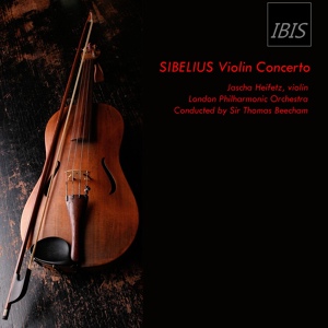 Обложка для Jascha Heifetz, London Philharmonic Orchestra, Sir Thomas Beecham - Sibelius: Violin Concerto in D Minor, Op. 47: II. Adagio di molto