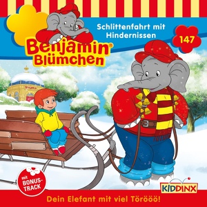 Обложка для Benjamin Blümchen - Kapitel 05: Schlittenfahrt mit Hindernissen (Folge 147)