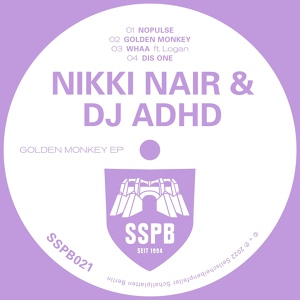 Обложка для Nikki Nair, DJ ADHD - Golden Monkey